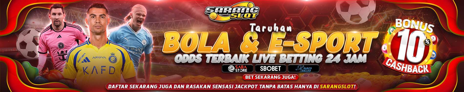 SARANGSLOT - TARUHAN BOLA & E-SPORT
